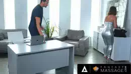 xxx Catsuit Plateado