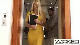 Cogiendo la Secretaria